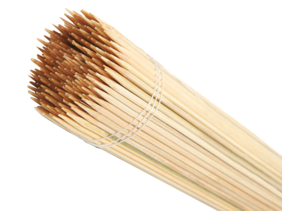 Splitting sticks - bamboo, plant sticks, bamboo skewers, 40 cm (4/4.5 mm), 100 pcs.