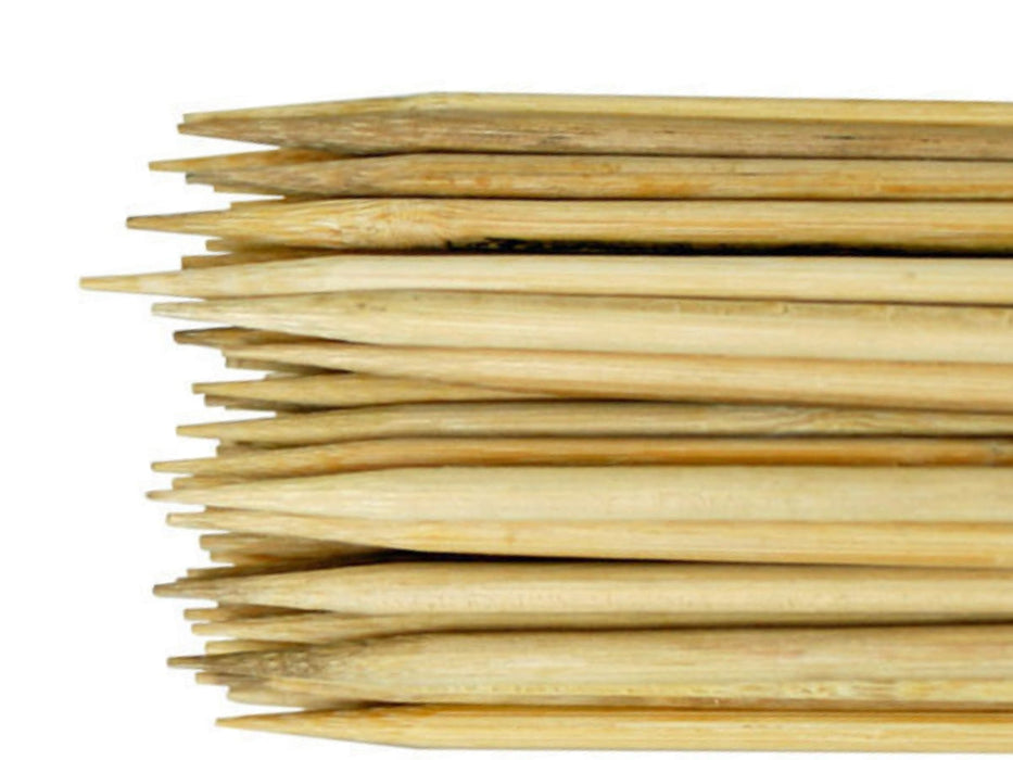 Splitting sticks - bamboo, plant sticks, bamboo skewers, 35 cm (3.5/4 mm), 100 pcs.