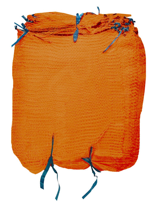 Raschelsäcke, Kartoffelsack, Netzsack,  orange 30 x 50 cm, 100 Stück