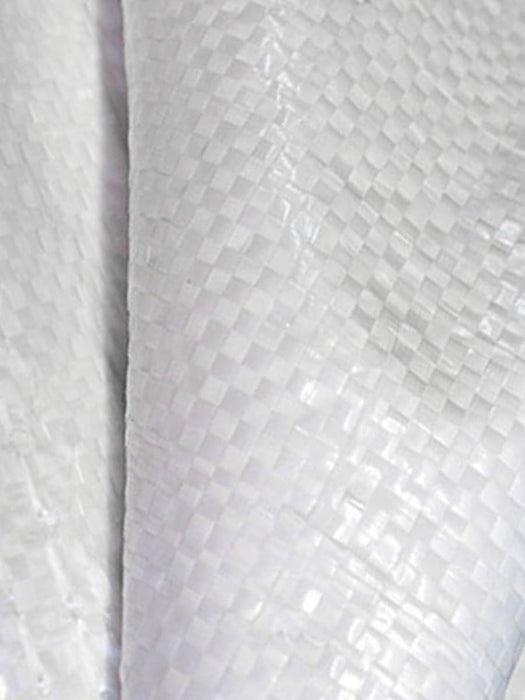 Fabric sack, grain sack, heavy duty sack, white 65 x 110 cm