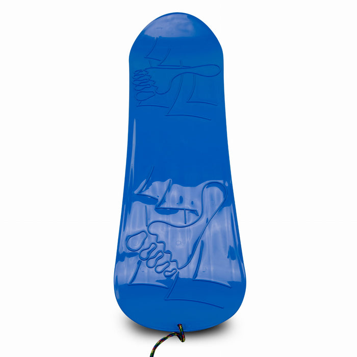 Sled board, snowboard S for children, blue