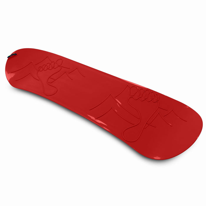 Sled board, snowboard S for children, red