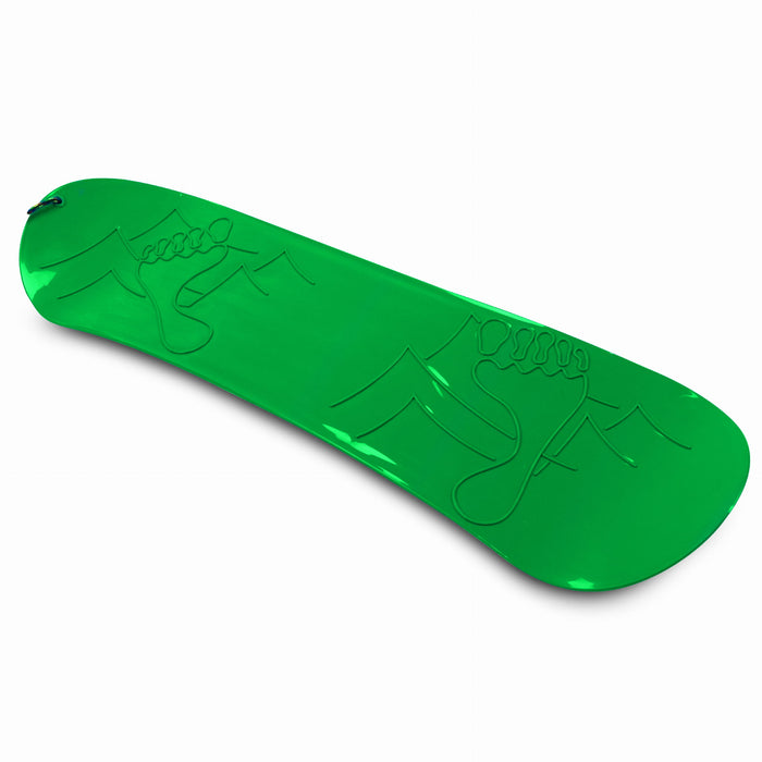 Sled board, snowboard S for children, green