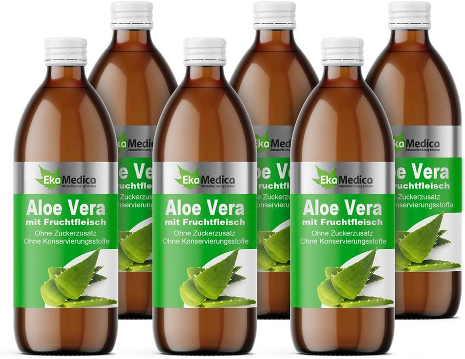 Aloe vera juice with pulp ekamedica, direct juice, vital juice 500 - 6000ml