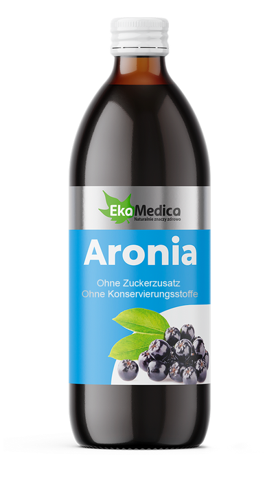 Aronia juice, apple berry juice, vital juice, ekamedica, 500 - 6000ml