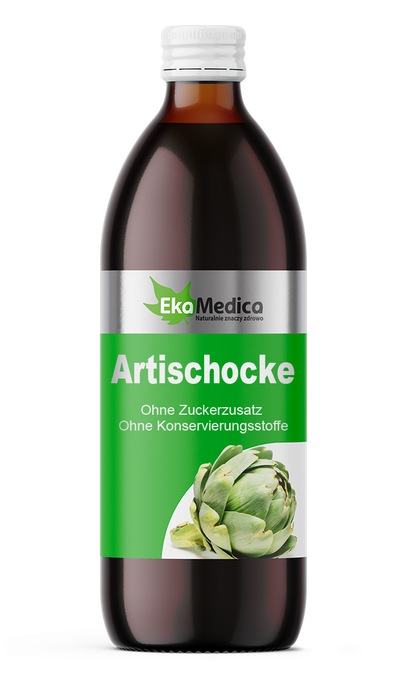 Artichoke juice, vital juice, ekamedica, medicinal plant juice 500 - 6000ml