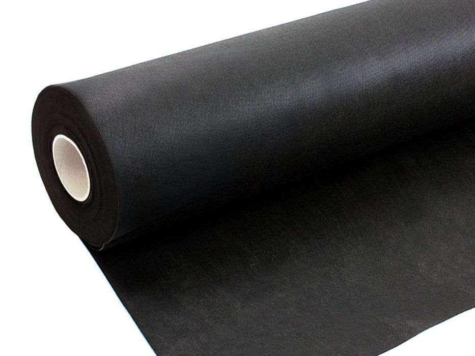 Anti-weed fleece, agrotextile, black 50g/m2, 0.8 x10-100, with ground anchor