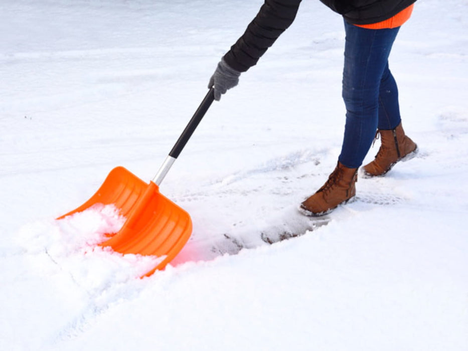 Snow Shovel, Snow Plow, WINTERHAWK, Orange